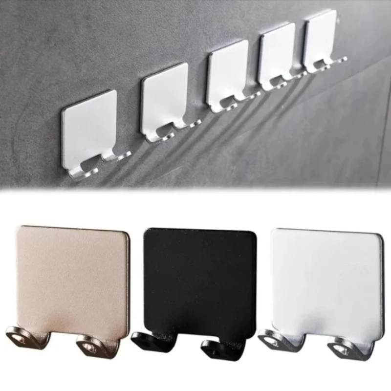 1/2/3/4pcs Bathroom Space Razor Holder Storage Hook Wall Men Shaving Shaver Shelf Punch Free Razor Rack Accessories Organization