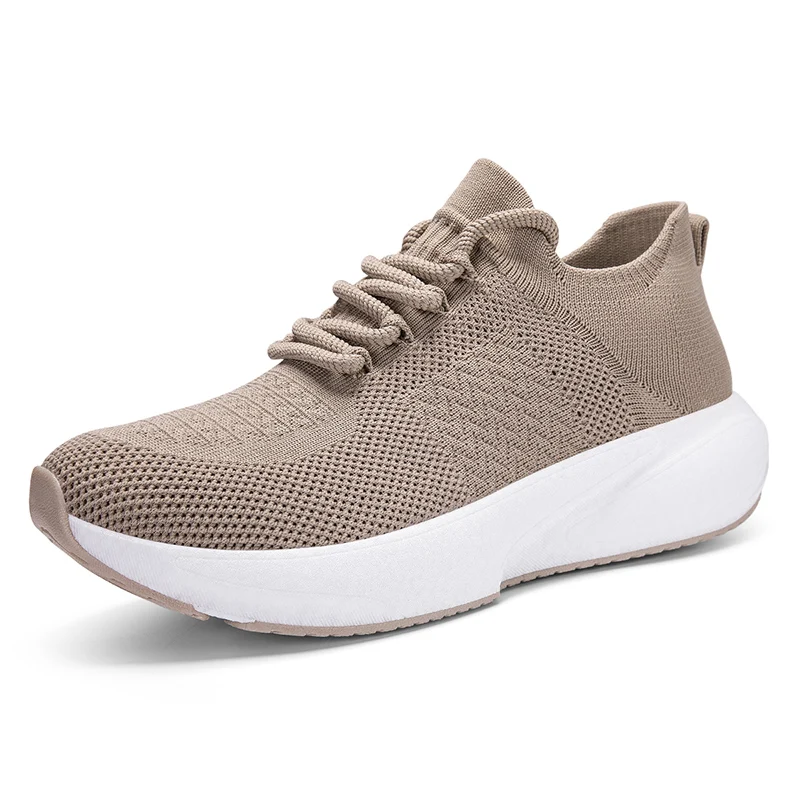 

2026 New Men Women Mesh Breathable Casual Sports Shoes Slip on Platform Sneakers Unisex Walking Sock Shoes Zapatillas De Hombre