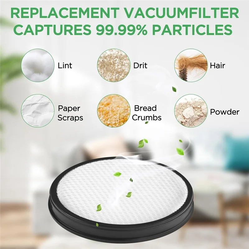 ABUS-4Pcs استبدال فلتر المكنسة الكهربائية 6 قطع، مكنسة كهربائية مكنسة كهربائية سلكية Inse I5، للمكنسة الكهربائية اللاسلكية V70