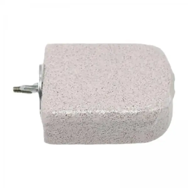 Bird Perch Stand with Grinding Stone Volcanic Rock Parrot Chewing Stick for Bird Cage Enrichment and Grooming