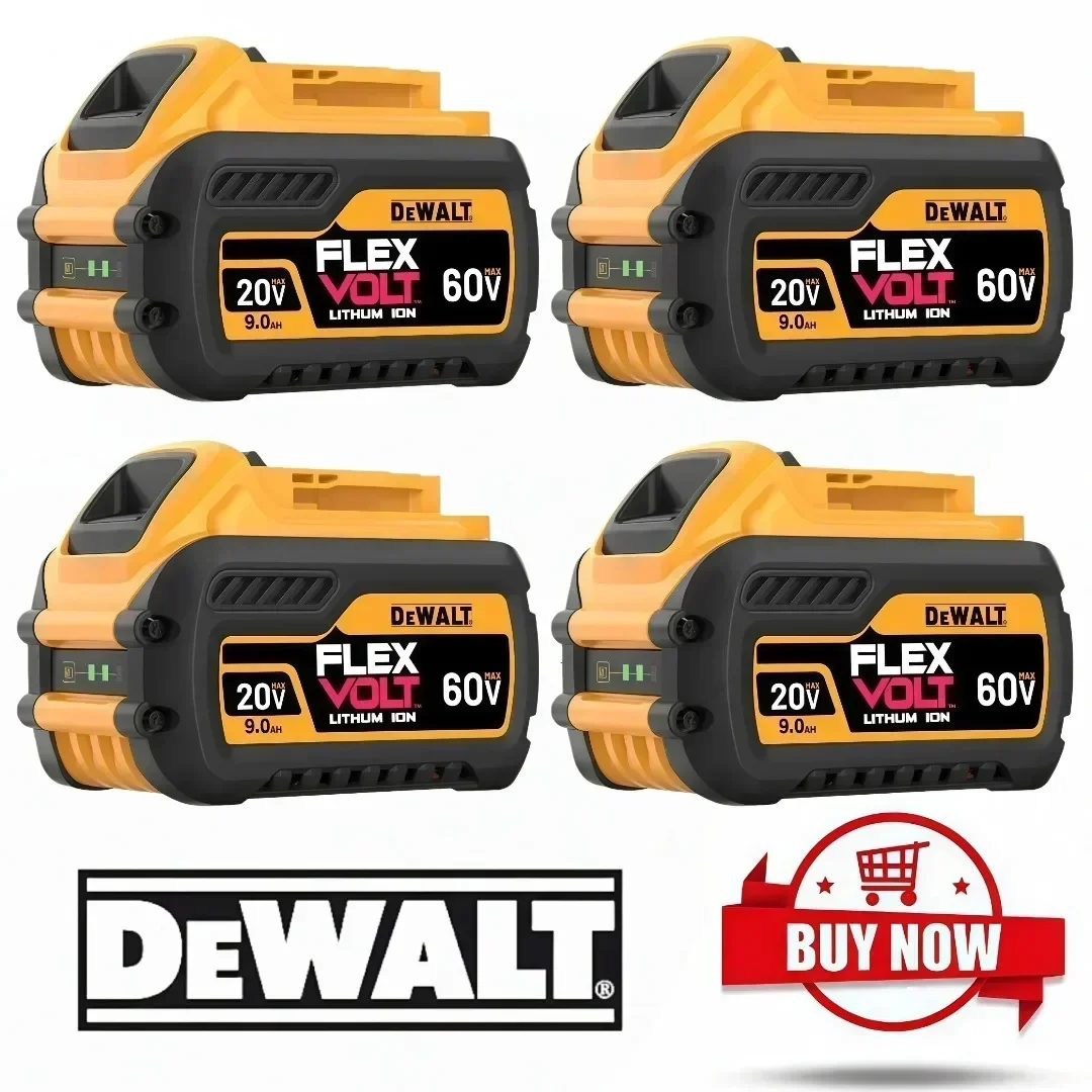 DEWALT 9.0AH, 20V maximum 60V maximum lithium-ion battery, suitable for DCB204, DCB205, DCB206, DCB609, DCB184, DCB200