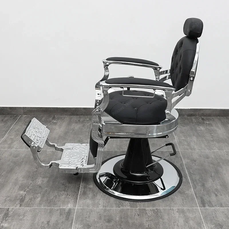 Professional Barber Chairs Luxury Rotating Stylist Swivel Hairdressing Chairs Pedicure Sillas Giratoria Barber Equipment MQ50BC