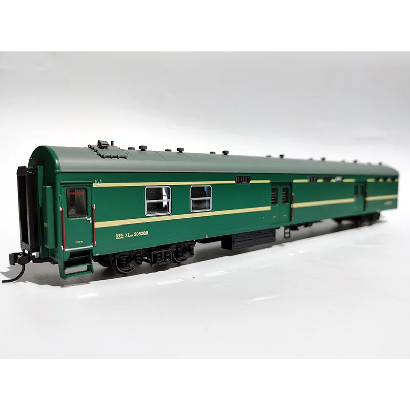 Diecast HO Scale 1/87 N27 25B Luggage Compartment XL25B Green Train Model Classic Collection Static Display Souvenir Boy Toys