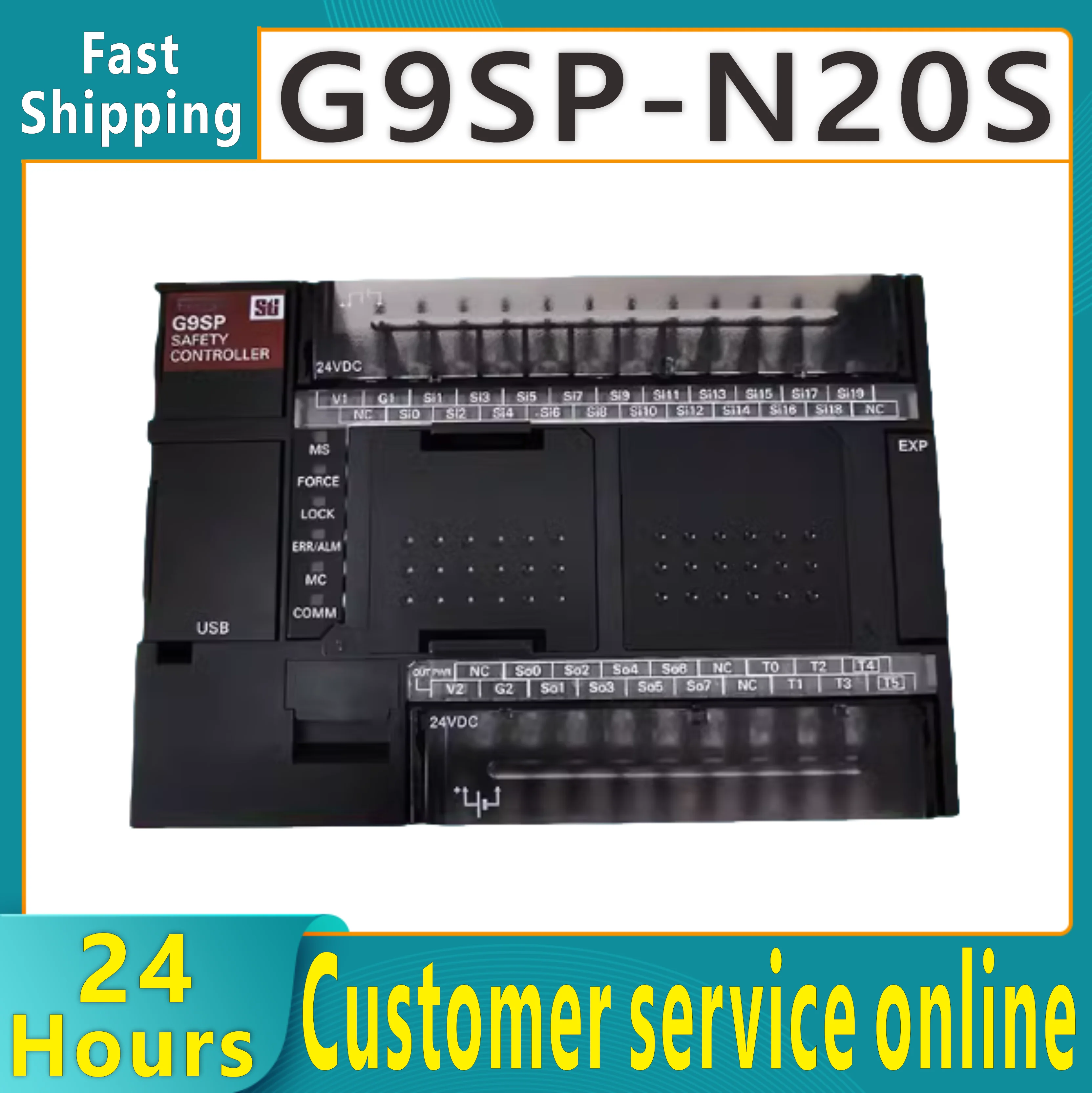 

Оригинальный контроллер G9SP-N20S G9SP-N10D G9SP-N10S