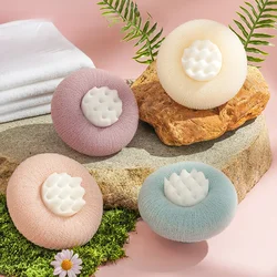 Super Soft Shower Ball Massage Bath Balls Bath Towel Mud Sponge Bathroom Accessories with Suction Cup Round Brush Home Supply