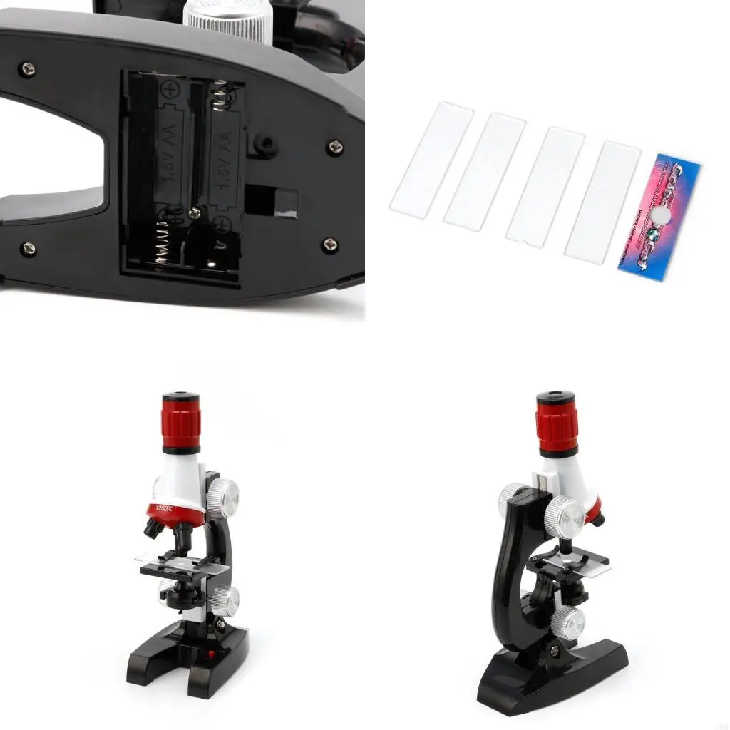 Kids Microscope Table Portable Scientific&Educational Relieve Boredom Toy