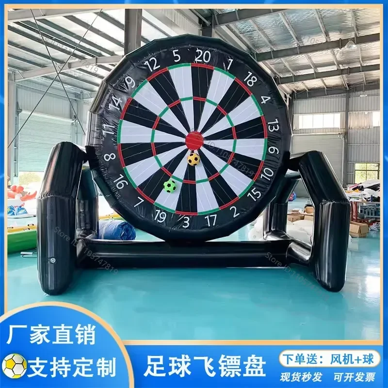 （1PCS）Inflatable football dart board suitable for sports props