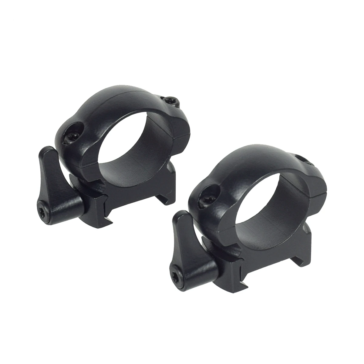 Quick Release 2Pcs 25.4mm 30mm Rings Diameter QD Hunting Scope Ring Level Durable And Firm Universal Picatinny Mount Accessories