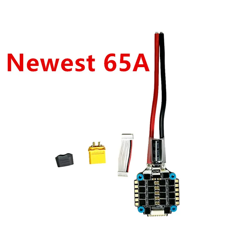 Newest Original Hobbywing XRotor G2 4in1 65A ESC 32Bit BLHeli_32 BL32 Dshot150/300/600/1200 For 130-300mm FPVs Racing Drone