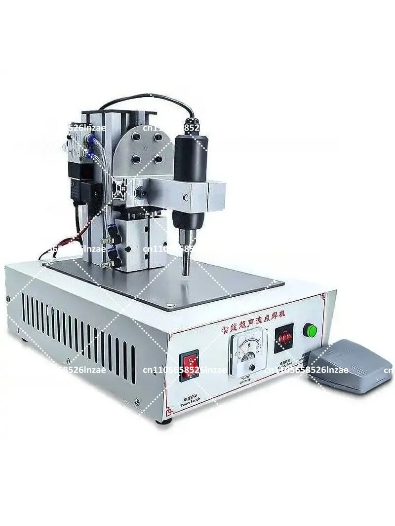 35K 1200W Desktop Ultrasonic Spot Welder for Ear Band Welding Plastic Box Positioning Melting Flattening