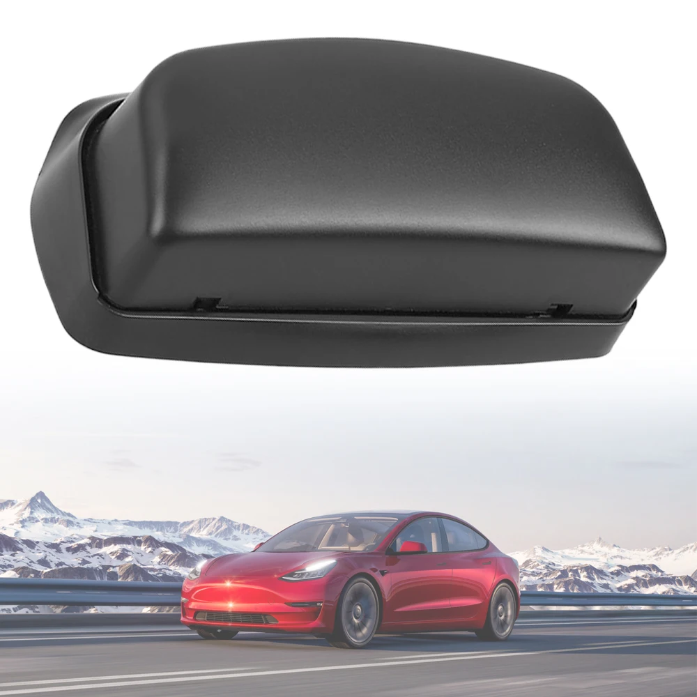 Car Glasses Holder Case Sunglasses Storage Box For Tesla Model 3 Organizer Silence Flocked Organizer Auto Interior Accessories