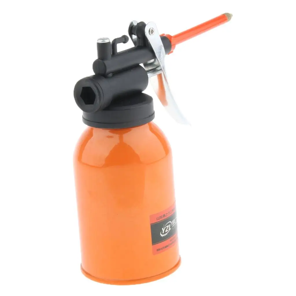 250ml High-performance Hand Pump Oiler Lubricating Oil Spray Outlet Can