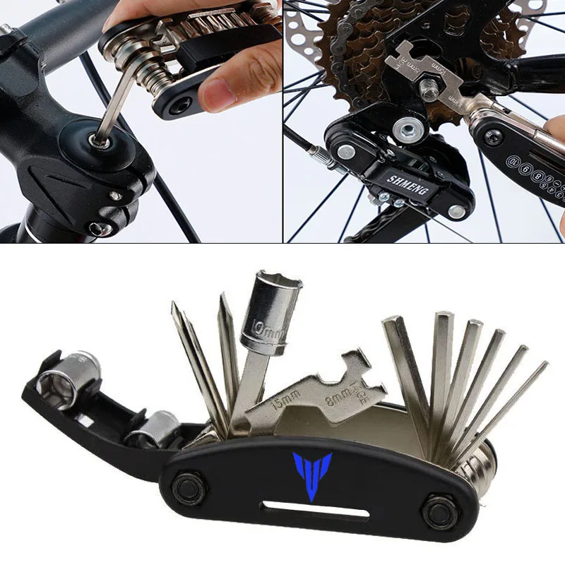

Для YAMAHA MT09 MT07 MT03 MT-125 MT01 FZ09 FZ07 TRACER 7 9 GT аксессуары для мотоциклов портативный инструмент с ЧПУ ремонтный набор отверток
