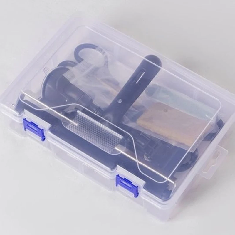 

Профессиональный набор инструментов для обрезки накладок для настольного тенниса, прочный инструмент для наклеивания клейкой ленты, надежные инструменты для ремонта, портативные спортивные аксессуары