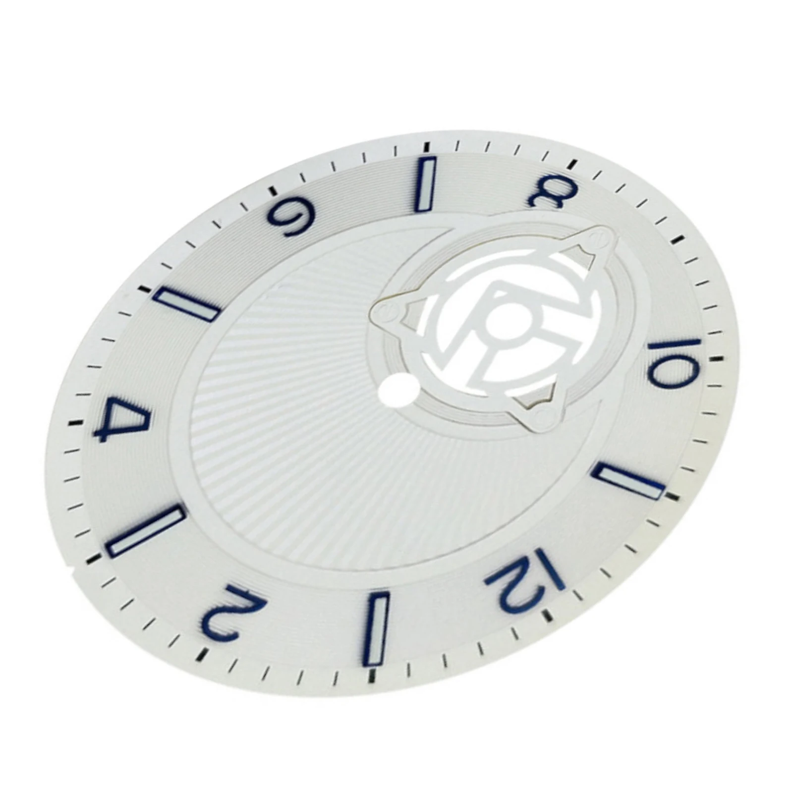 36.5 مللي متر ساعة الوجه استبدال لساعة يد تعمل بالحركة NH38 الطلب جزء مع ملحقات ساعة مضيئة خضراء لصانع الساعات