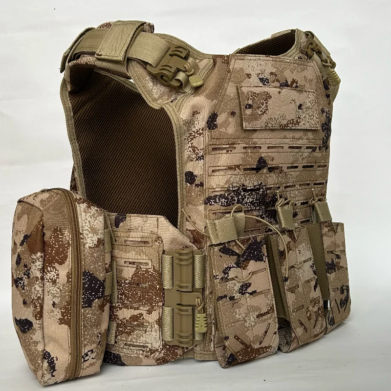 1200 سترة تكتيكية من القماش المقاوم للماء سترة تكتيكية سريعة التحرير بالليزر