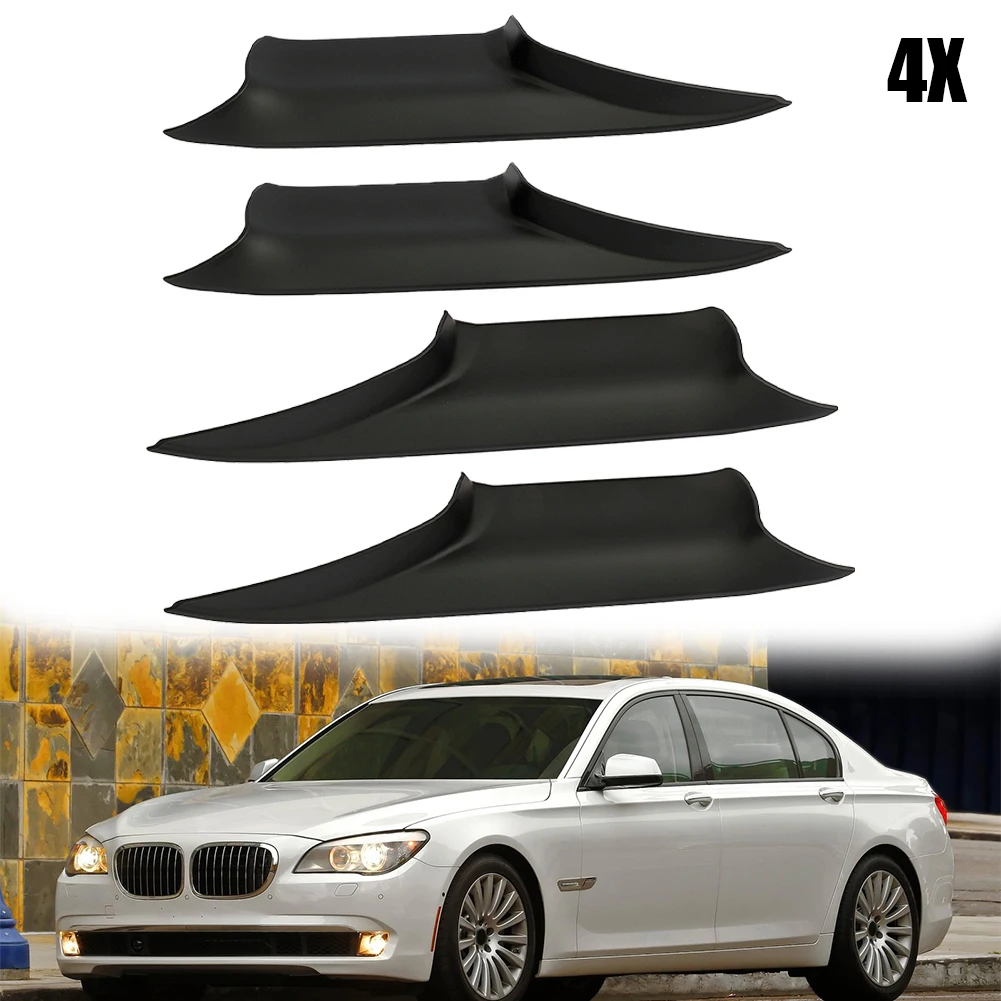 

4X Door Inner Front Handle Brace Black Cover 51419115501 For BMW 7 Series F01 F02 2008 2009 2010 2011 2012 2013 2014 2015