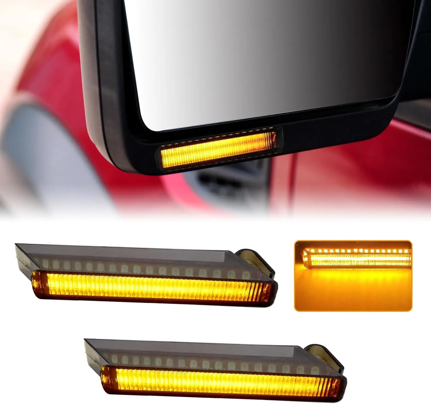 

Car Rearview Mirror Turn Signal Lights LED Lamp for Ford F150 Raptor Expedition Dynamic Blinker Marker Light for Lincoln Mark LT