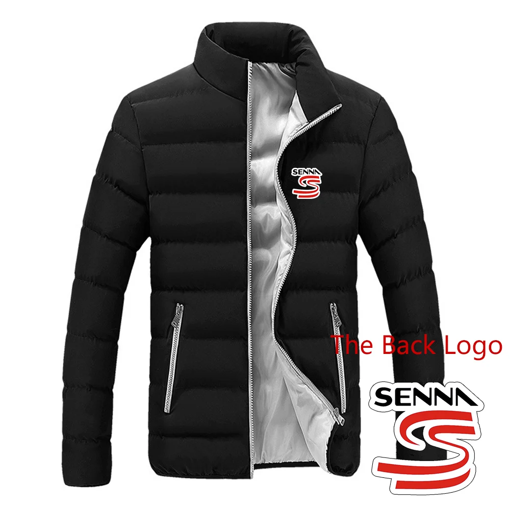 2024 Ayrton Senna Men New Autumn and Winter Printing Warm High Quality Leisure Comfortable Cotton Jacket Hoodie Tops