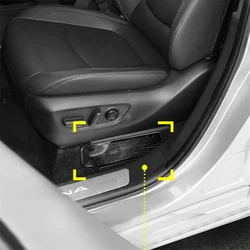 Per Toyota Sienna XL40 2021 2022 2023 accessori LHD copertura protettiva in acciaio inossidabile per la modifica della presa d'aria del sedile anteriore