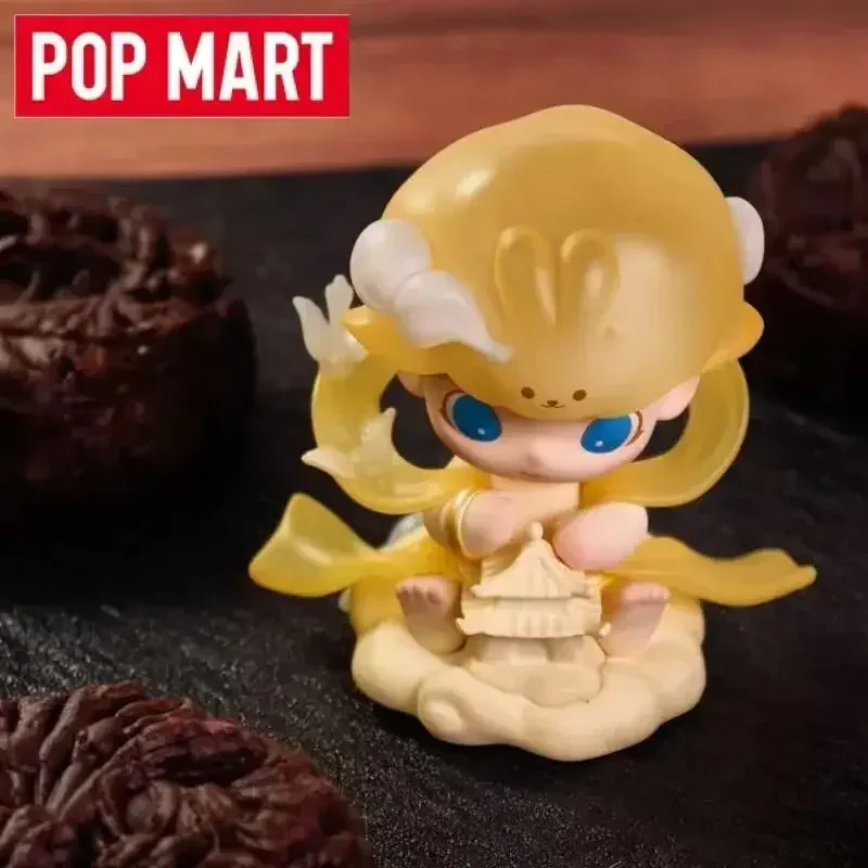 

POP MART Dimoo Moon Palace Anime Action Figure Cute Blind Box Mystery Girl festival Gift Desktop Decoration Doll Collection Toy