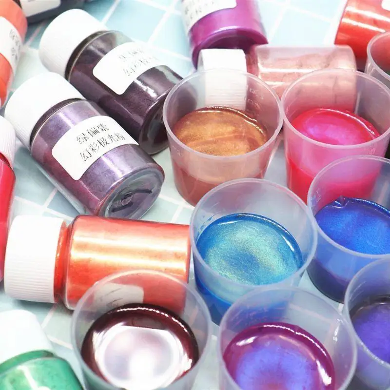 

Mica Powder Pigment Multipurpose DIY Arts and Crafts Additive Natural Resin Paint/Epoxy/ Soap Polish
