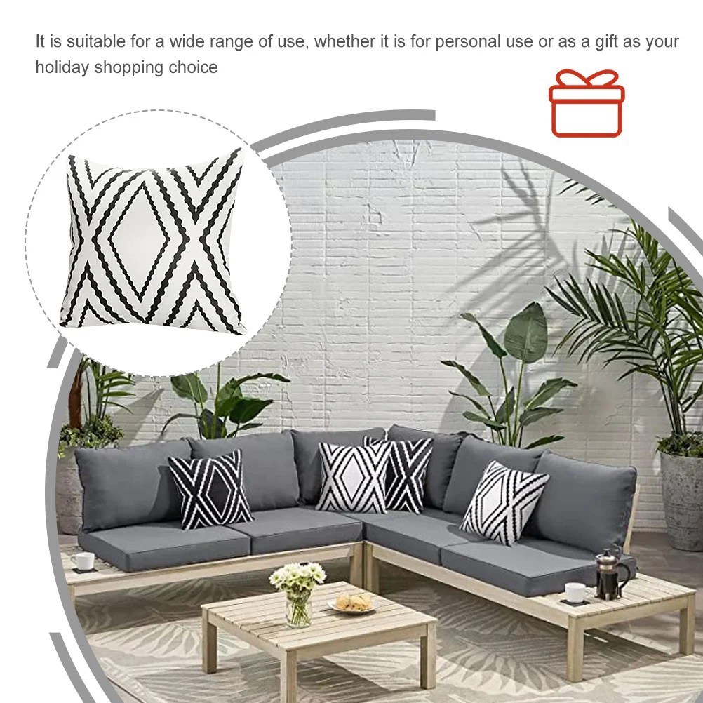 

Водонепроницаемая наволочка, современная декоративная наволочка для дивана-кровати, стильная полиэстеровая наволочка для домашнего офиса, декор кофейни