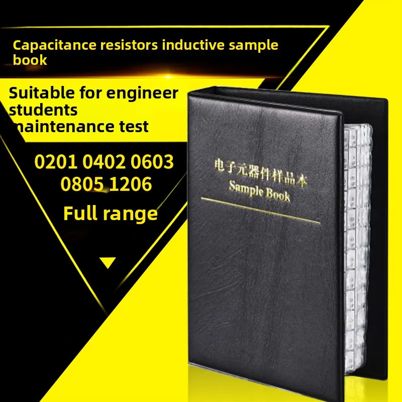 

Chip Resistor Capacitor 0201 0402 0603 0805 1206 Resistor Pack Capacitor Pack Sample Book
