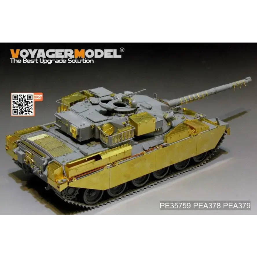 Upgraded parts Voyager  PEA378 British Chieftain MBT Track Cover（For TAKOM)1/35
