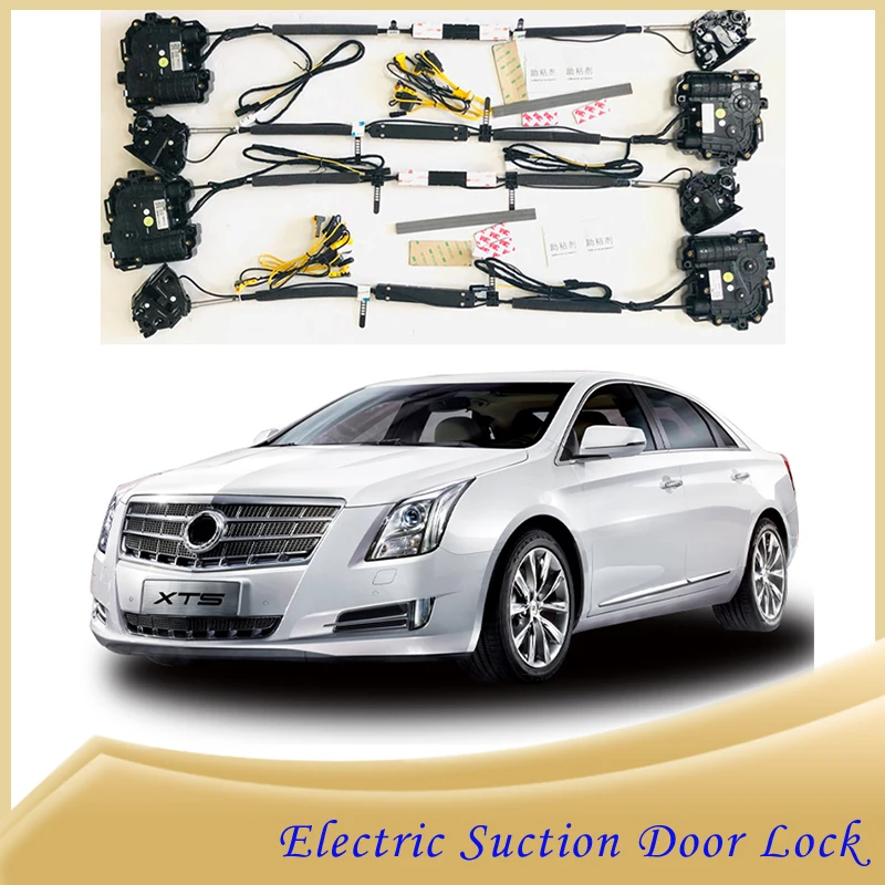 

For Cadillac XTS 2014~2023 Car Soft Close Door Latch Pass Lock Actuator Auto Electric Absorption Suction Silence Closer