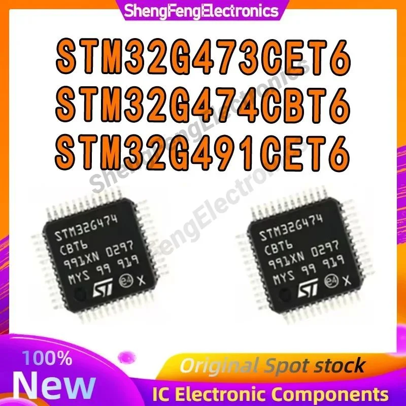 

STM32G473CET6 STM32G474CBT6 STM32G491CET6 STM32G473CE STM32G474CB STM32G491CE STM32G473 STM32G474 STM32G491 STM32G Чип LQFP48