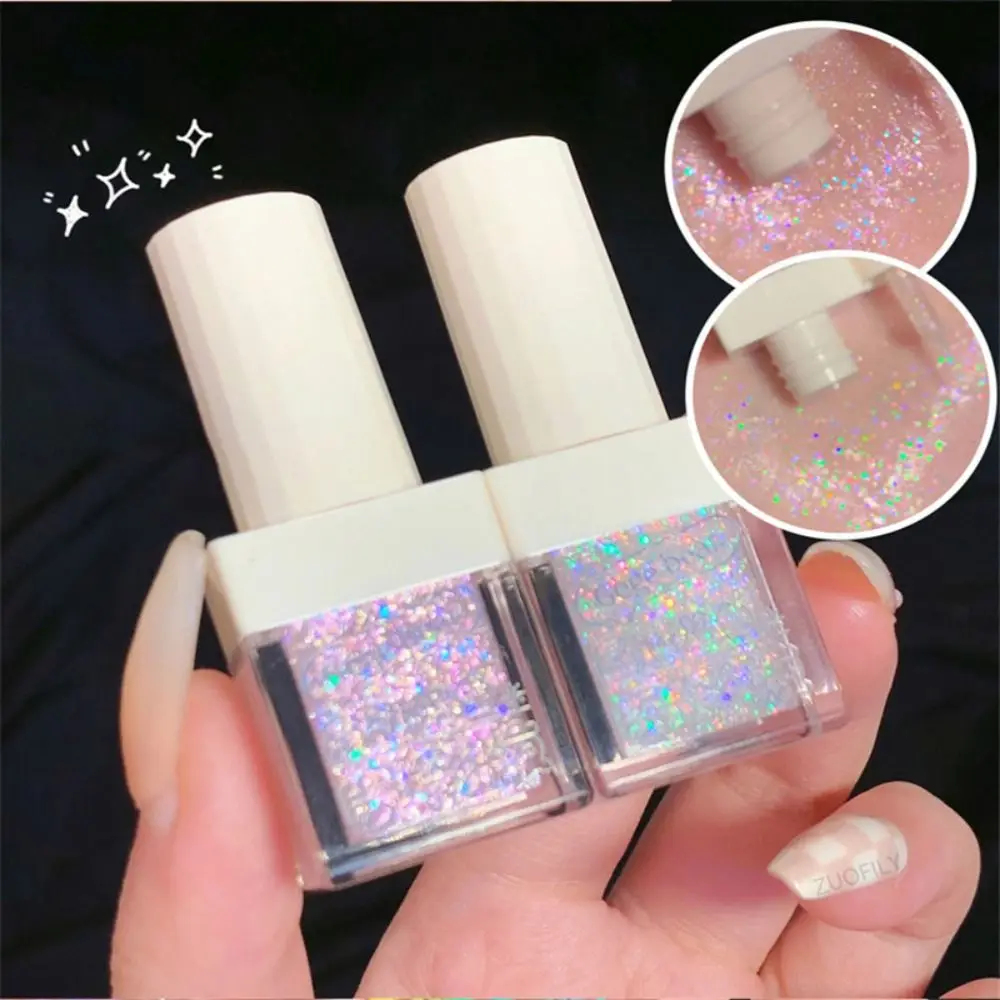 Perl glanz Text marker Mini feine Pinsel Make-up-Tool Gesicht Schimmer Gel Diamant Lidschatten flüssige Lidschatten Augen Glitter