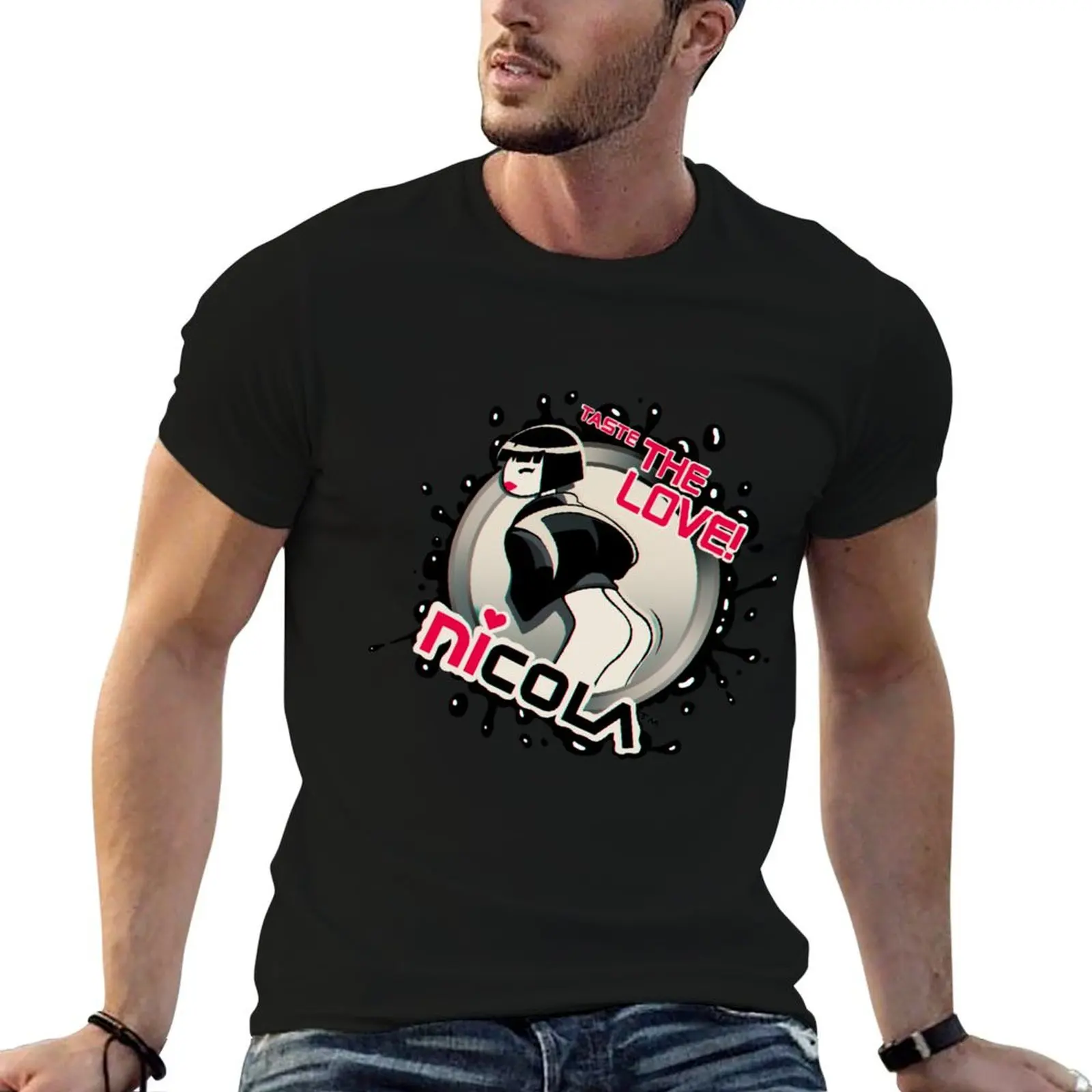 

savor the the taste shirts man shirts NICOLA, for LOVE! T-Shirt cotton t graphic mens LOVE! soft t