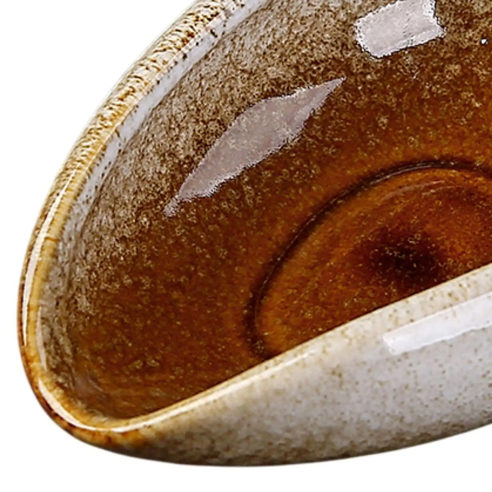 Vaso de chá de porcelana, copo doseador de grãos de café, chá solto resistente e pétalas de flores