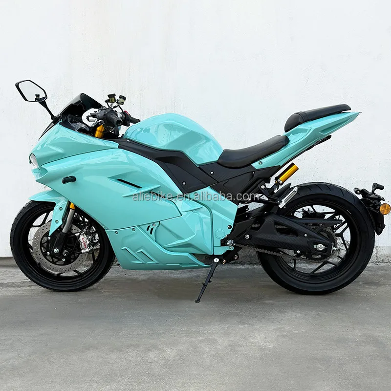 

STLFWuxi Factory High-Power 8KW/10KW Electric Motorcycle 72V Lithium Sports Bike Chain Drive Wheel Hub New Arrival Wholesale Pr