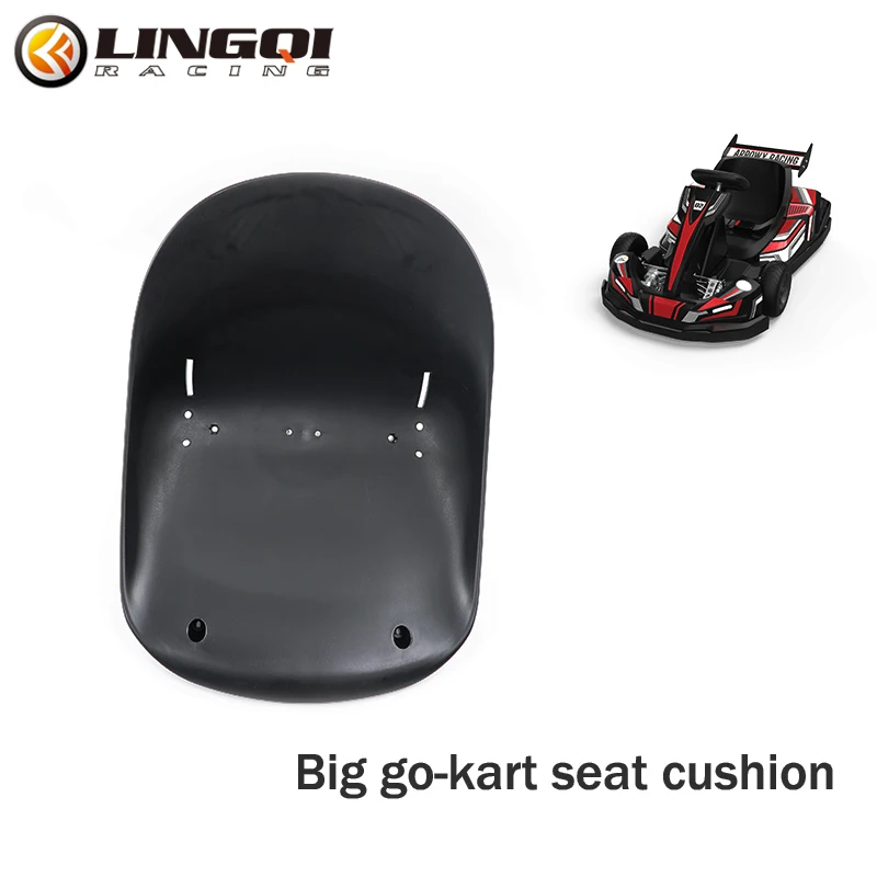 

LINGQI RACING Go Kart Car Seat Racing Cart Sports Replacement Parts Professional Kart ATV Car Saddle For Go-Kart Quads Karts