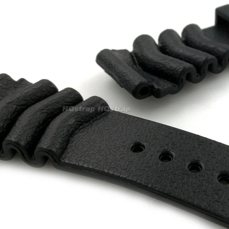 세이코 시계 밴드용 실리콘 스트랩, 고무 밴드, 방수 손목 밴드, 부드러운 스포츠 팔찌, 범용 교체 벨트, 20mm, 22mm