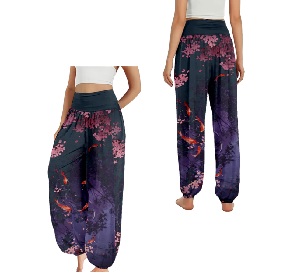 Women's pants cotton loose pants Sexy Trendy Fashion Yoga Pants Cool Workout Trousers