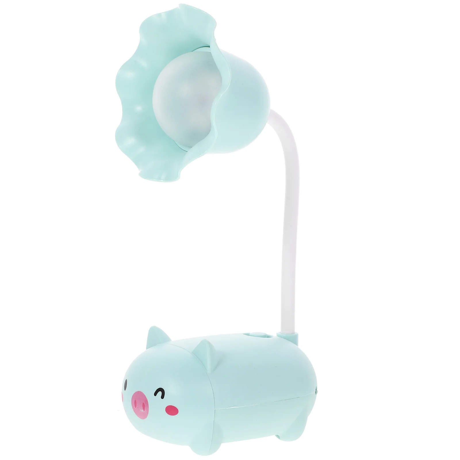 

Folding LED Desk Lamp Green Small Cartoon Lamps Kids Toddler Student Dormitory Study Room Living Library Office