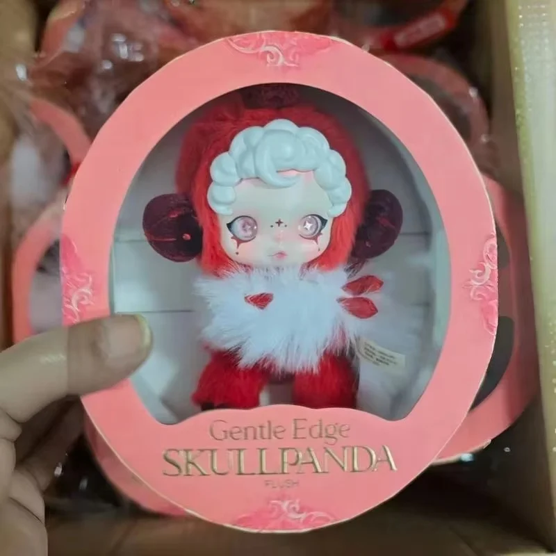 Réplica de caja ciega de la serie Skullpanda, movimiento de invierno, colección de sinfonía de deseos, llavero, adorno, regalo de cumpleaños, novedad de 2025