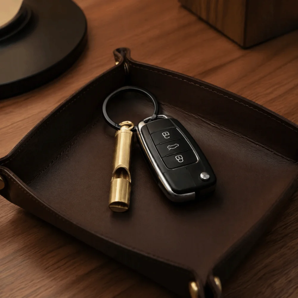 3pcs Aluminium Alloy Dog Training Whistle 125dB+ Loudness Brass Material Emergency Whistle Key-Chain Attached - view 4
