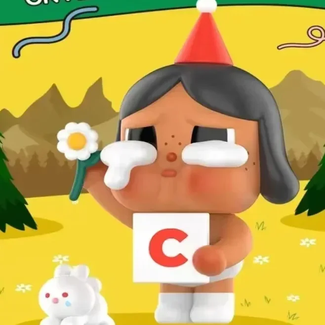 البوب مارت Crybaby البكاء موكب سلسلة صندوق أعمى تخمين حقيبة سطح المكتب الديكور لطيف نموذج هدية فتاة حقيبة أعمى اللعب أنيمي الشكل