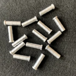 50Pcs ID 6.2mm OD 7.6mm Aluminium Insert Arrow Fit  Carbon Arrows Shaft For Archery Hunting Lenght 22.6mm