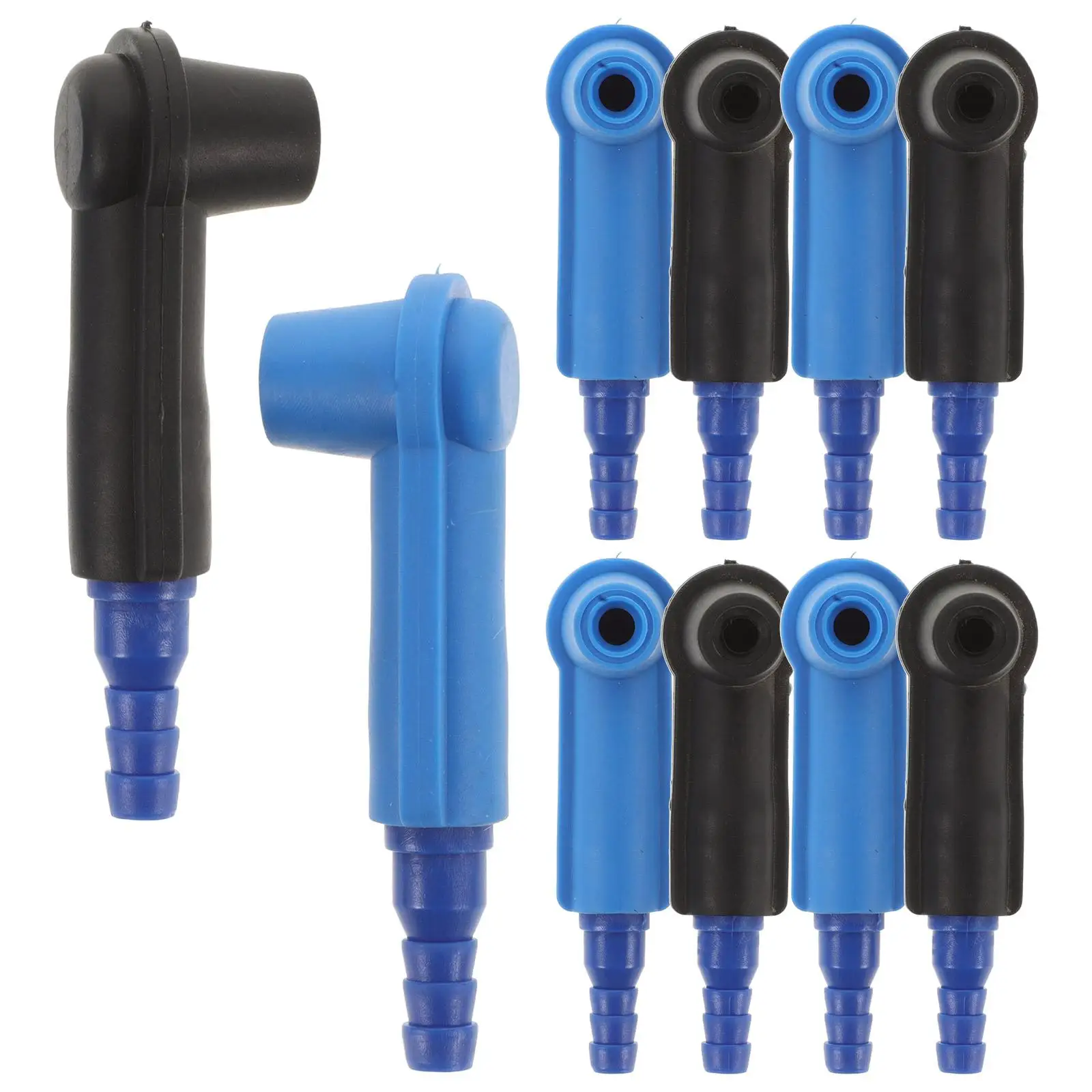 

10 Pcs Oil Suction Pipe Brake Changing Machine Replacement Plastic Bleeder Vacuum Pump Kit