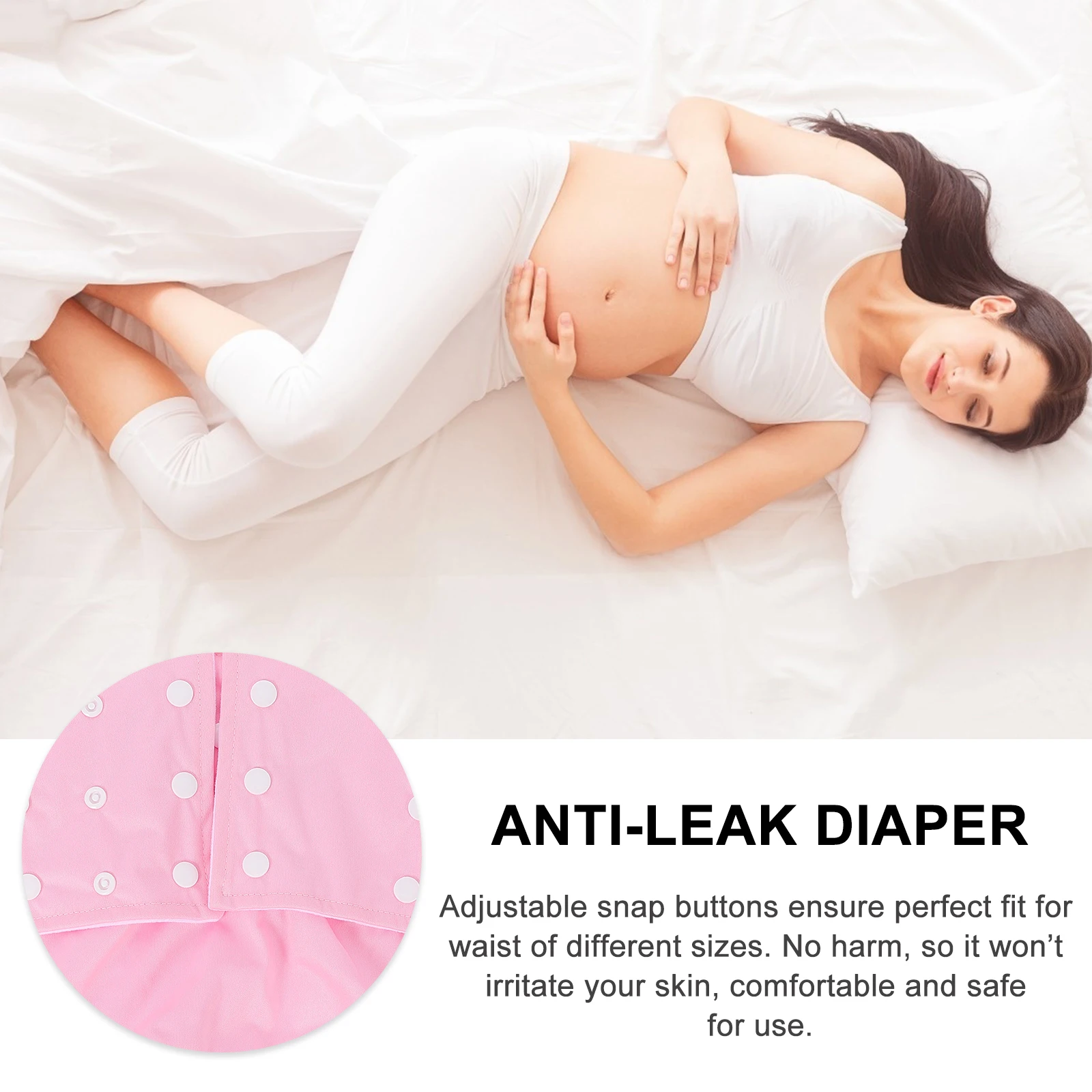 

1 шт., моющиеся подгузники для взрослых, дышащие подгузники, простые гигиенические штаны, водонепроницаемый материал, тонкая работа, защита от протечек