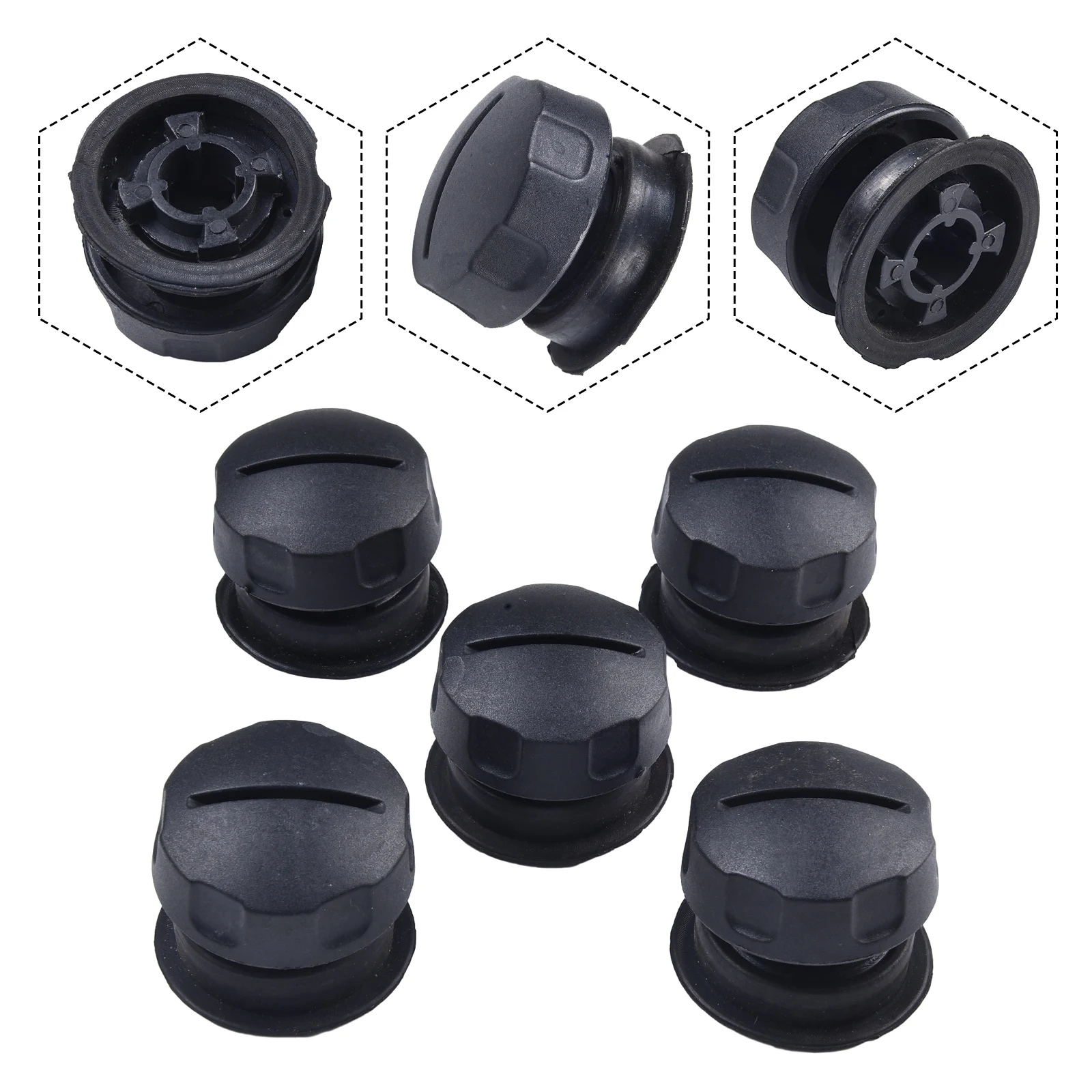 5pcs Strimmer Bump Cap Spool Retainer For Stihl FS40/FSA65 FSA85 FS38 40067104001 String Trimmer PartC5-2 Trimmer Head