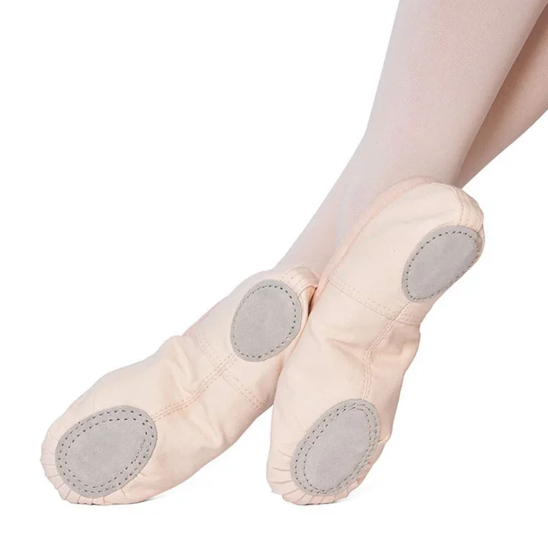 Meisjes Balletschoenen Canvas Zachte Zool Balletdans Slippers Kinderen Practise Ballerina Schoenen Vrouw Dansschoenen