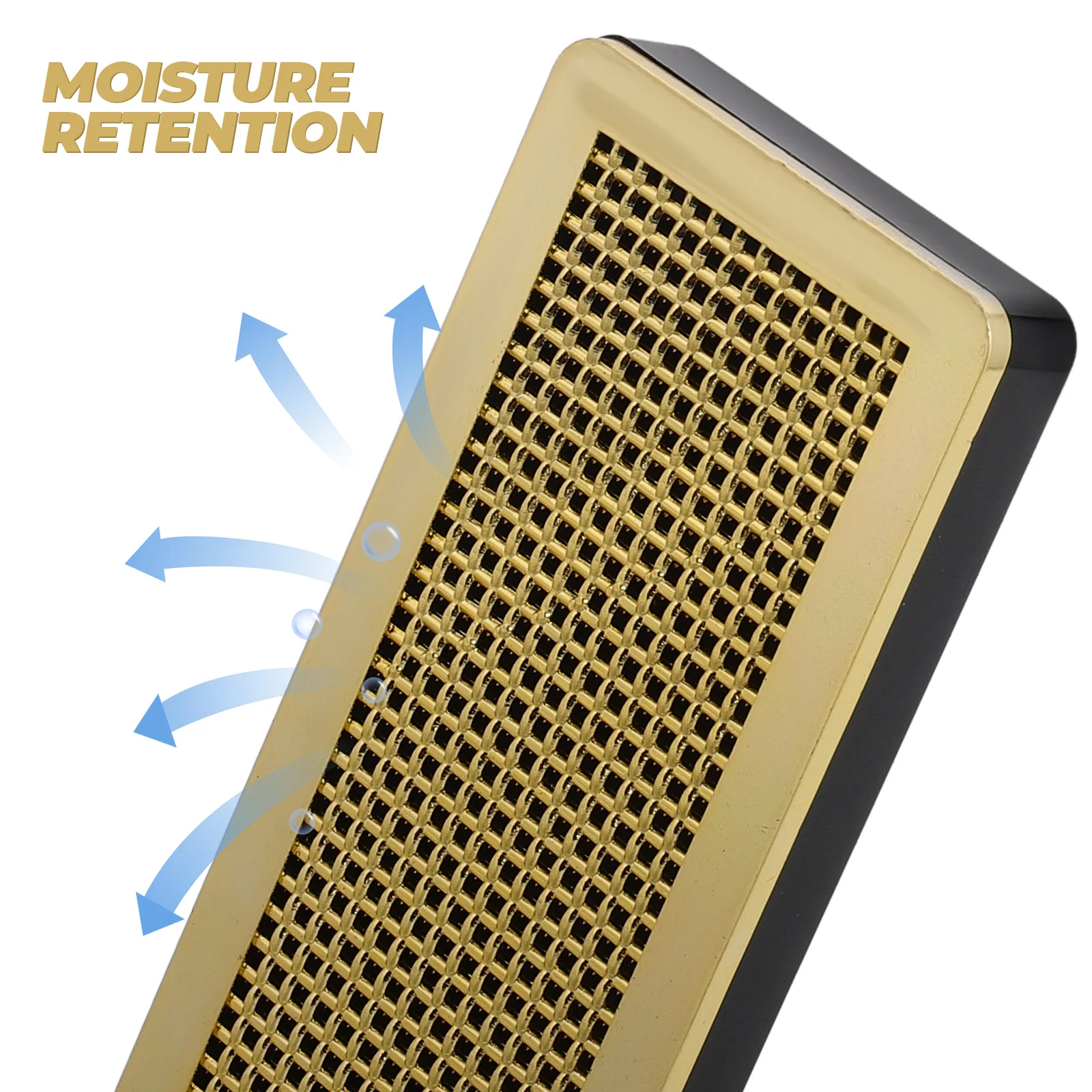 صندوق ترطيب السيجار المستطيل للاحتفاظ بالرطوبة، تصميم مدمج محمول لنظام صيانة الرطوبة لتخزين السيجار #4