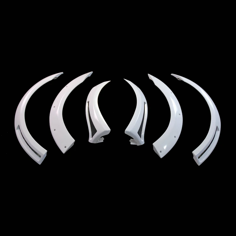 for F56 Mini Cooper JCW Challenge Type FRP unpainted front & rear flares 6Pcs