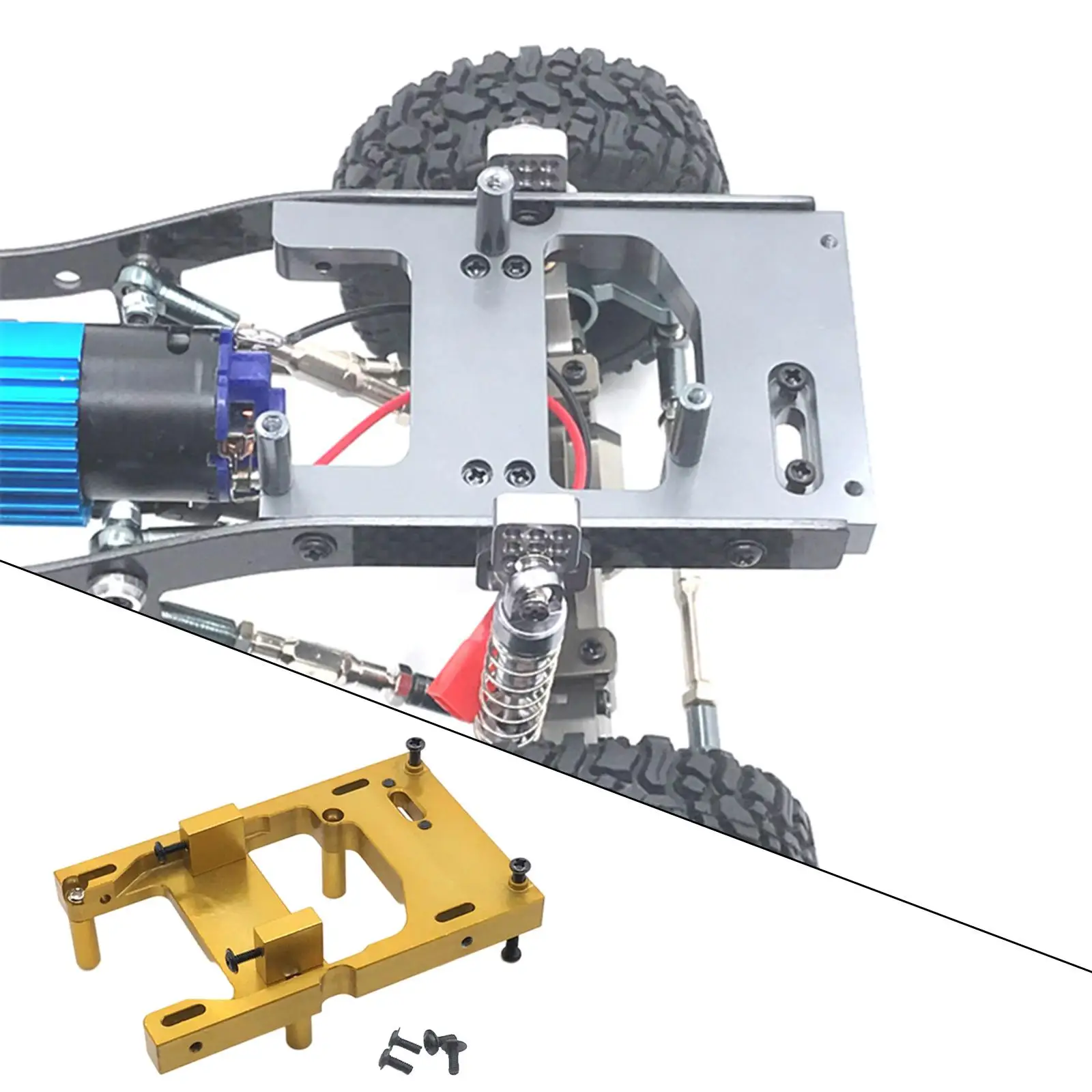 

Durable Servo Fixed Mount Bracket RC Car Parts for WPL C24 C14 B16 B36 1/16 1/12 Crawler Kit
